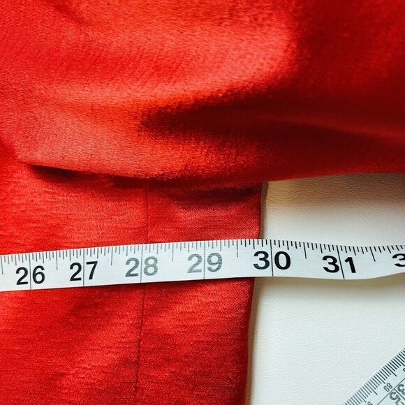 Vintage LC Live Collection Blazer Jacket Mens 3X Red Formal Italy Clubwear - Picture 11 of 12